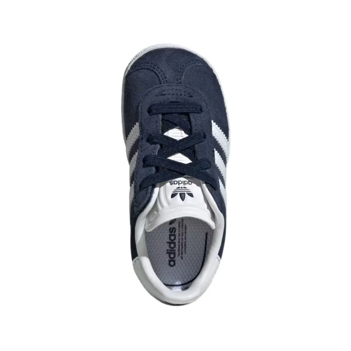Adidas Gazelle pour tout-petits Bleu marine universitaire/Blanc nuage