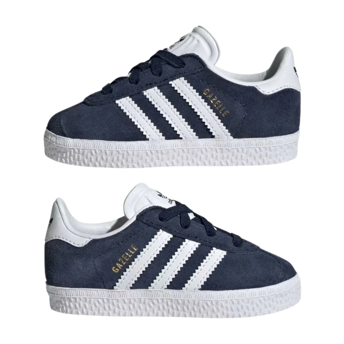 Adidas Gazelle pour tout-petits Bleu marine universitaire/Blanc nuage