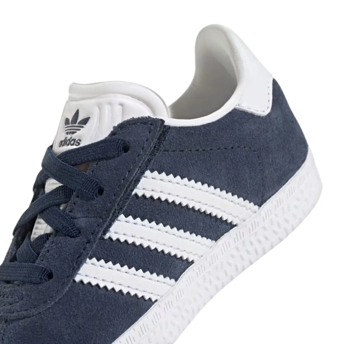 Adidas Gazelle pour tout-petits Bleu marine universitaire/Blanc nuage