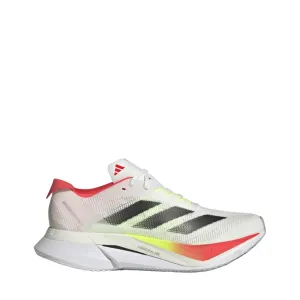 Adidas Femme Boston 12 Chaussures de Course en FTWR Blanc/Noir de Base/Rouge Lucide SS25