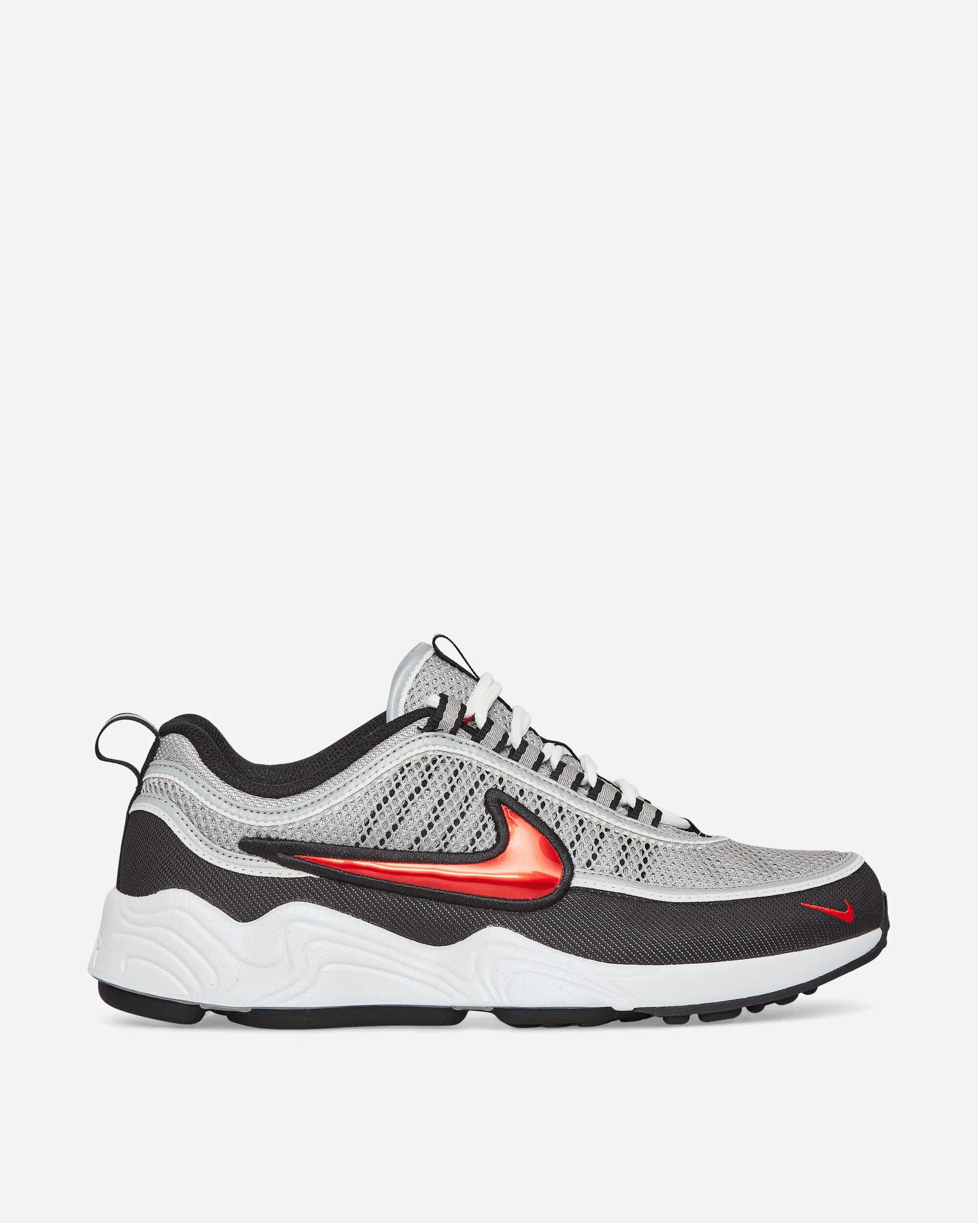 Baskets Air Zoom Spiridon Argent / Rouge Sport