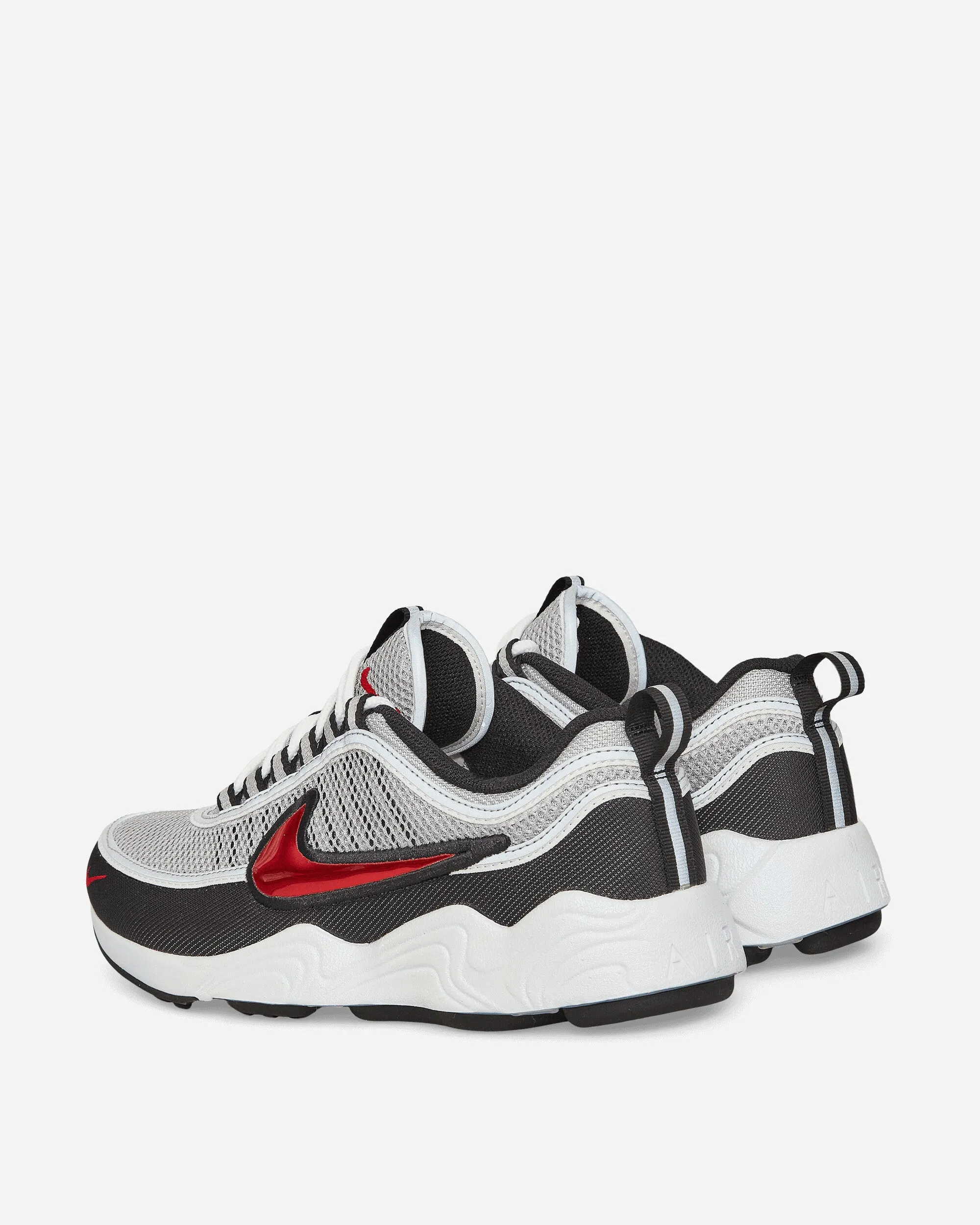 Baskets Air Zoom Spiridon Argent / Rouge Sport