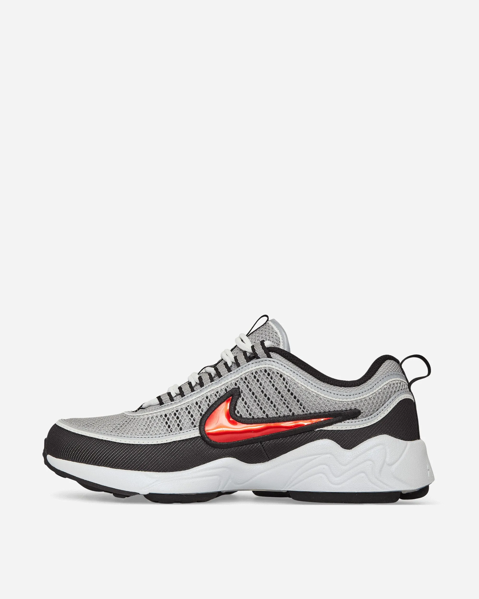 Baskets Air Zoom Spiridon Argent / Rouge Sport