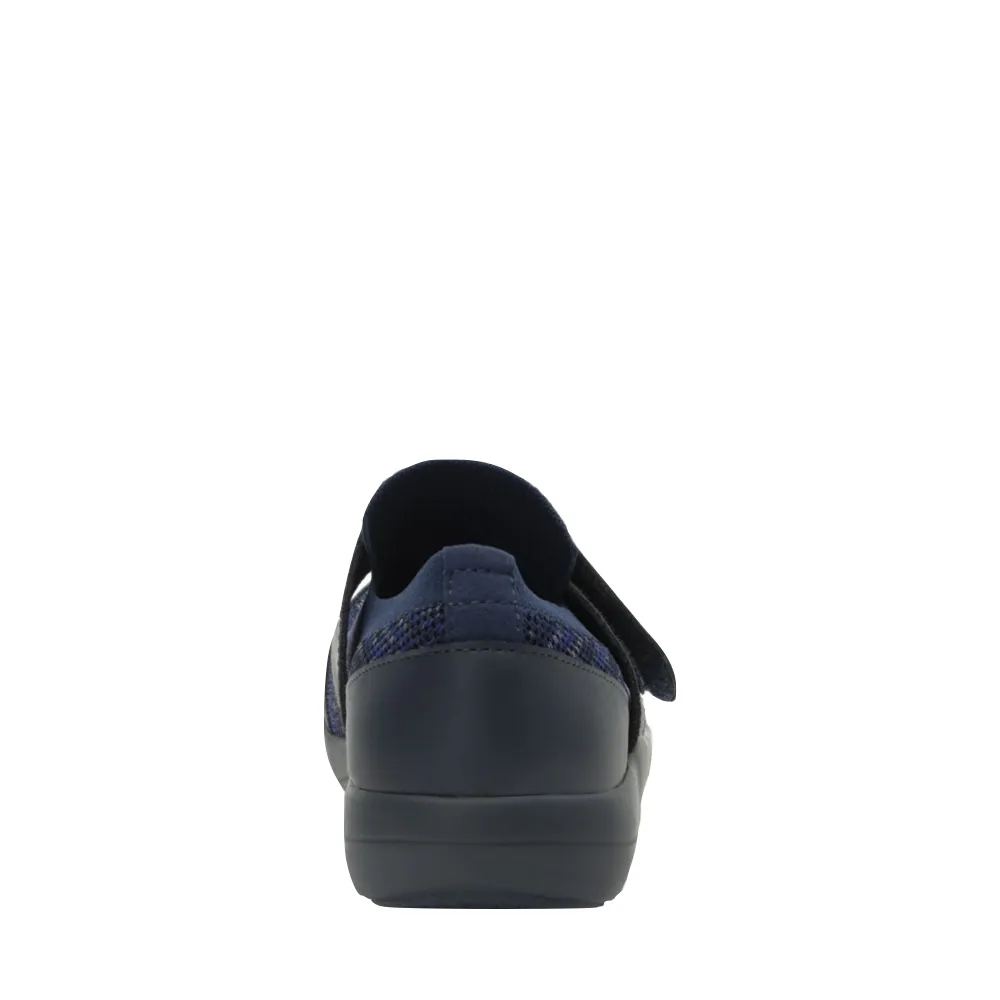 Chaussure Alegria Women's Dasher Strap en Bleu Marine Multicolore