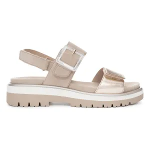 Ara Femmes Marbella Sandal Cuir Métallisé
