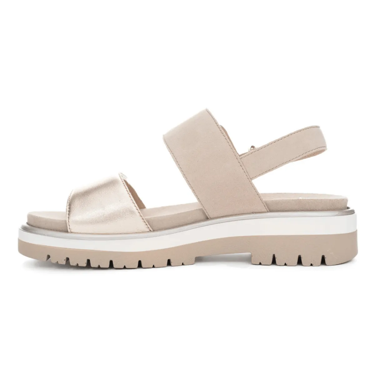 Ara Femme Marbella Sandal Cuir Métallisé