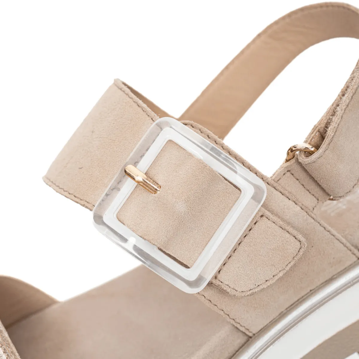 Ara Femme Marbella Sandal Cuir Métallisé