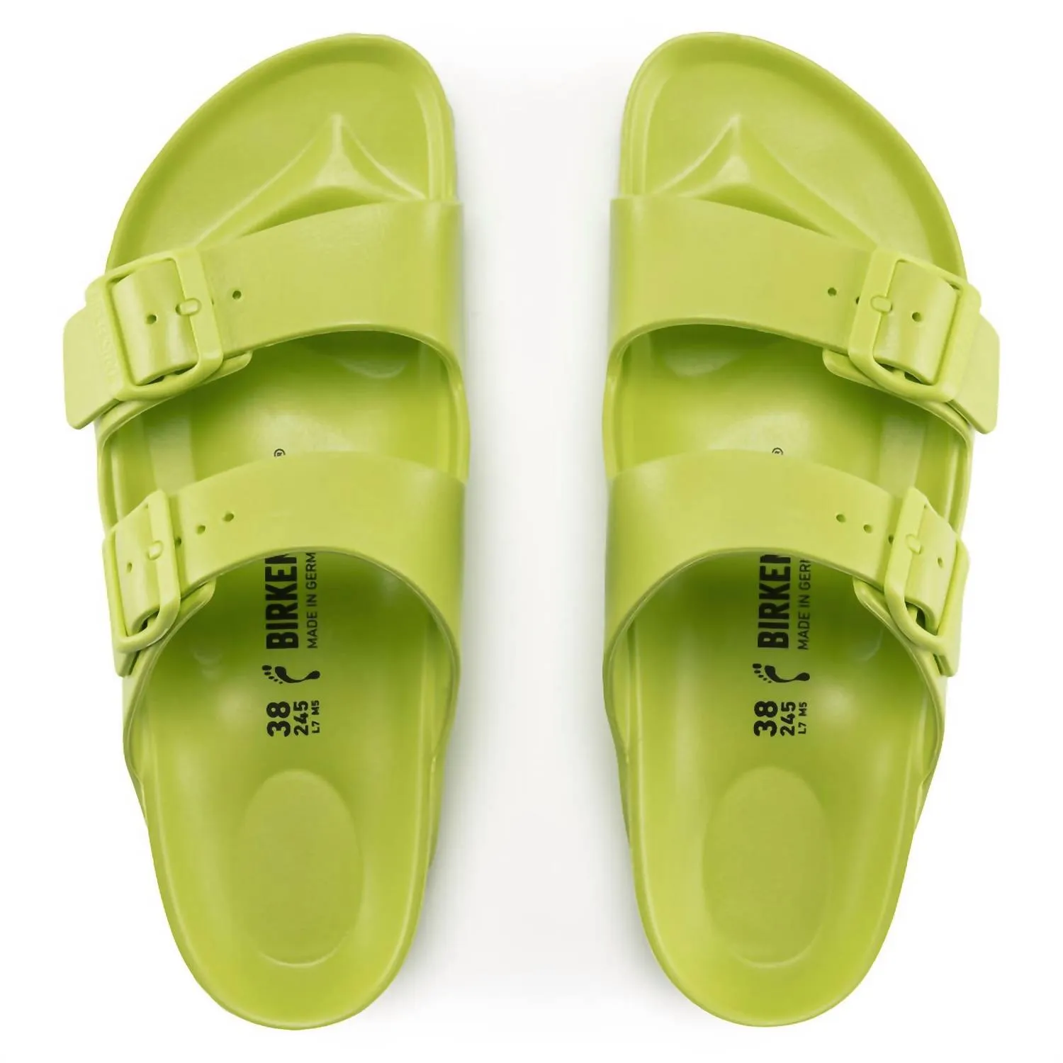 Sandale Arizona Essentials - Largeur Étroite en Lime Actif