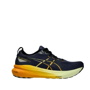 ASICS Chaussures de course Gel-Kayano 31 pour hommes en bleu indigo/gunmetal SS25