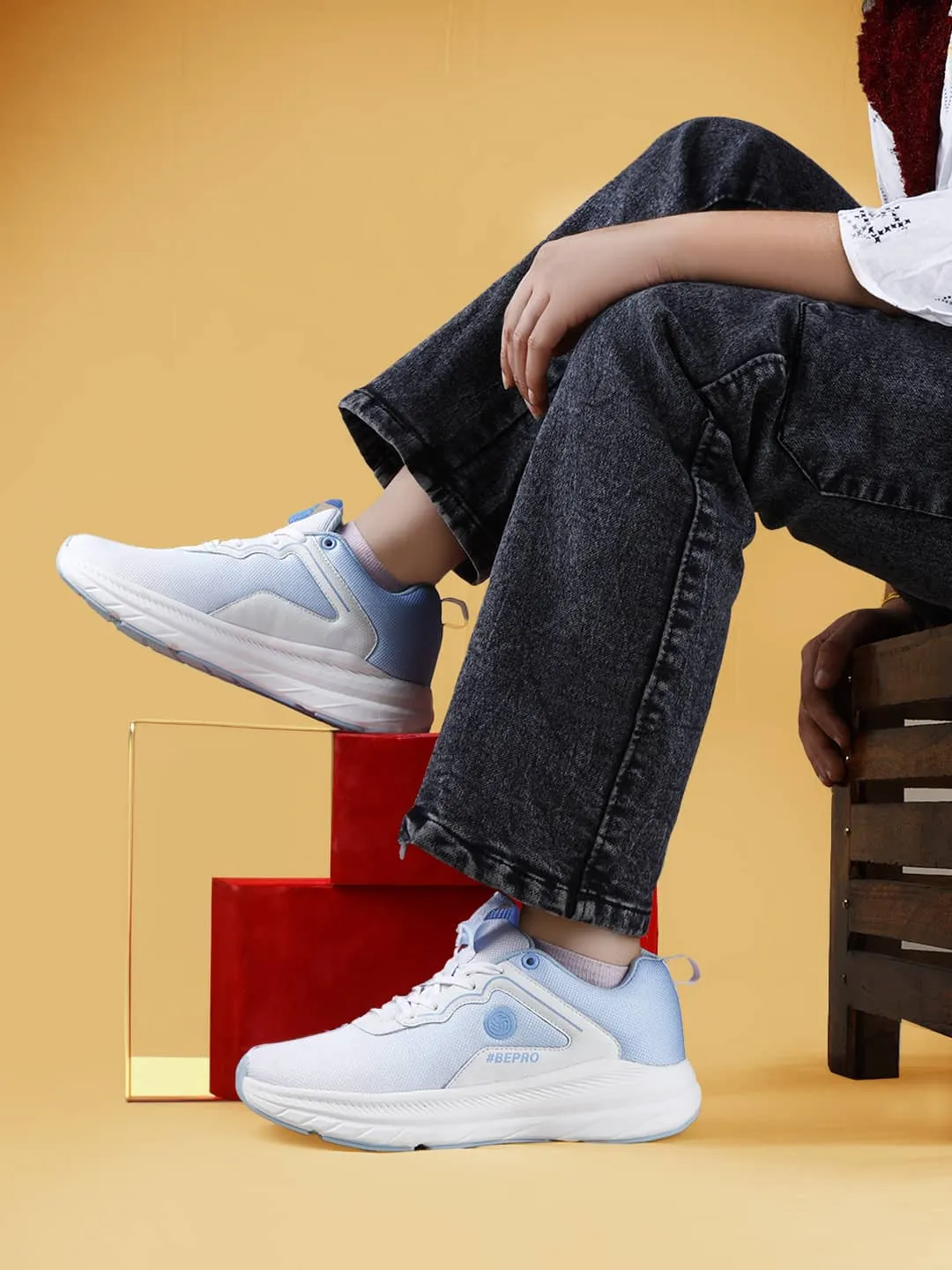 Bacca Bucci Nexus Chaussures de Sport Femme à Semelle Épaisse pour Course et Activités