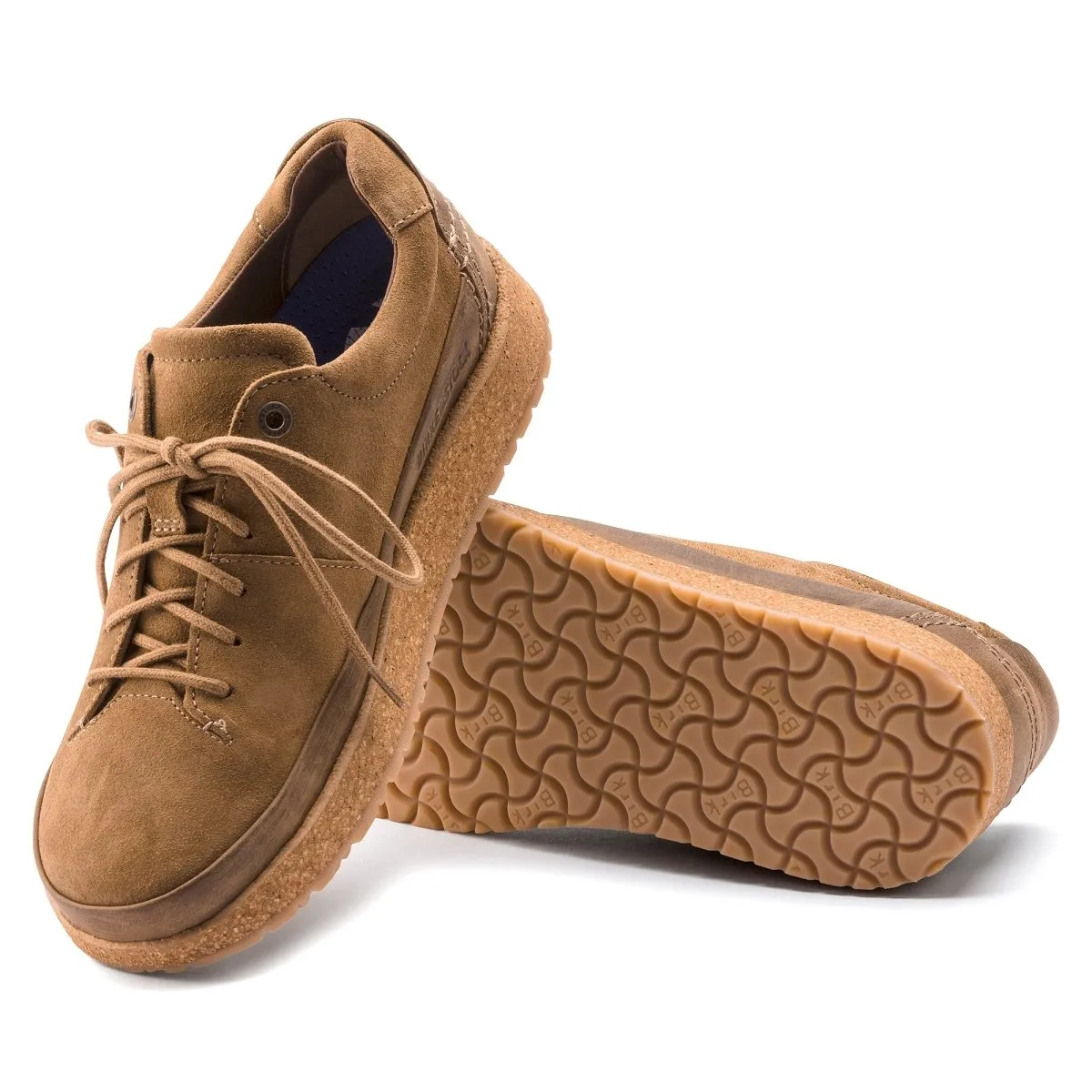 Birkenstock Hommes Honnef Bas Suédé Thé
