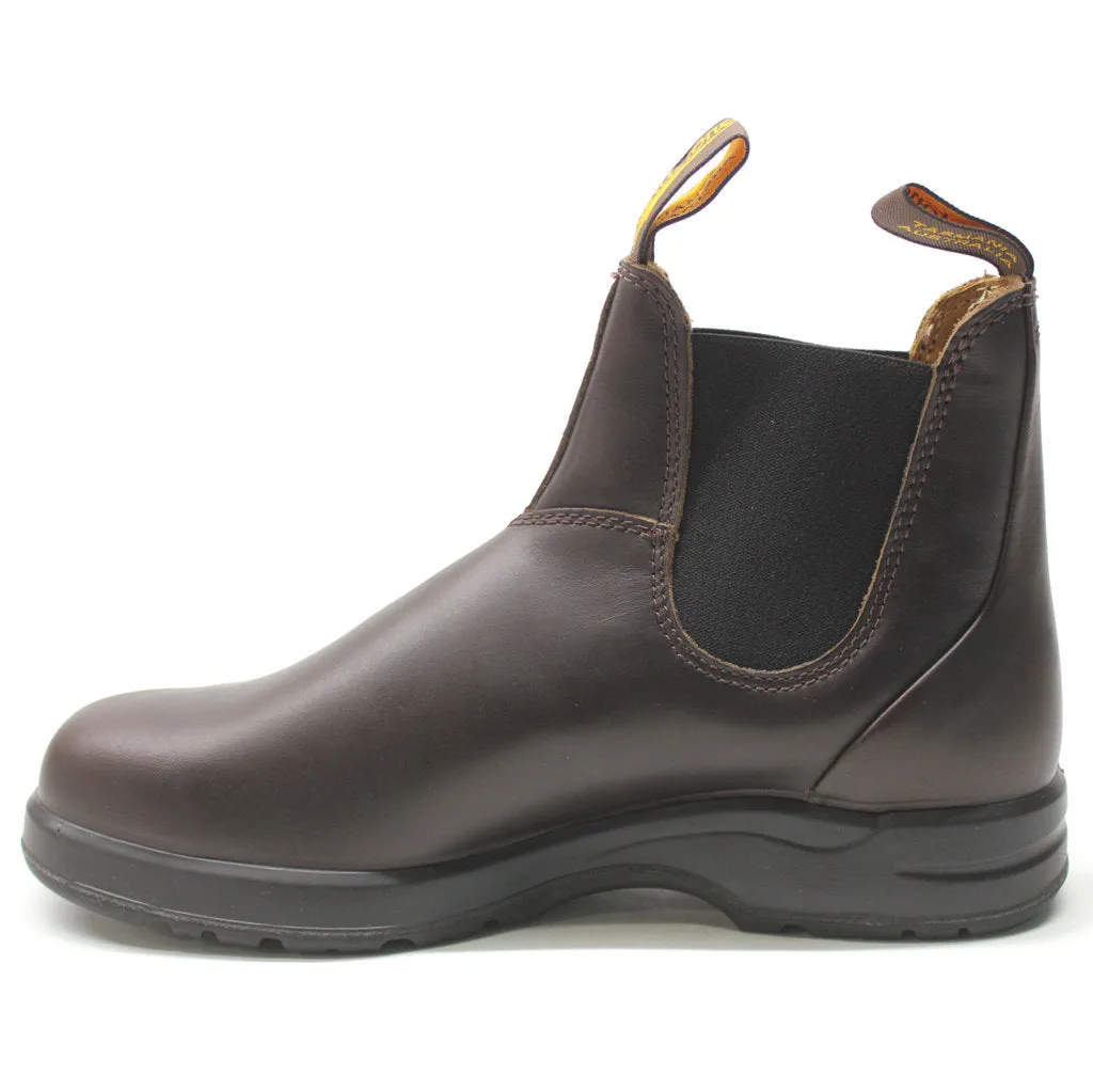Bottes Chelsea unisex résistantes à l'eau en cuir Blundstone 2057