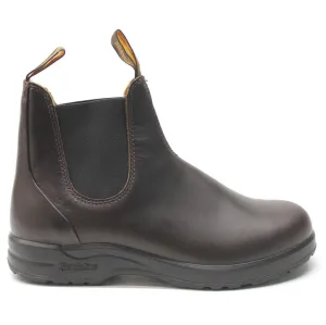 Bottes Chelsea unisex résistantes à l'eau en cuir Blundstone 2057