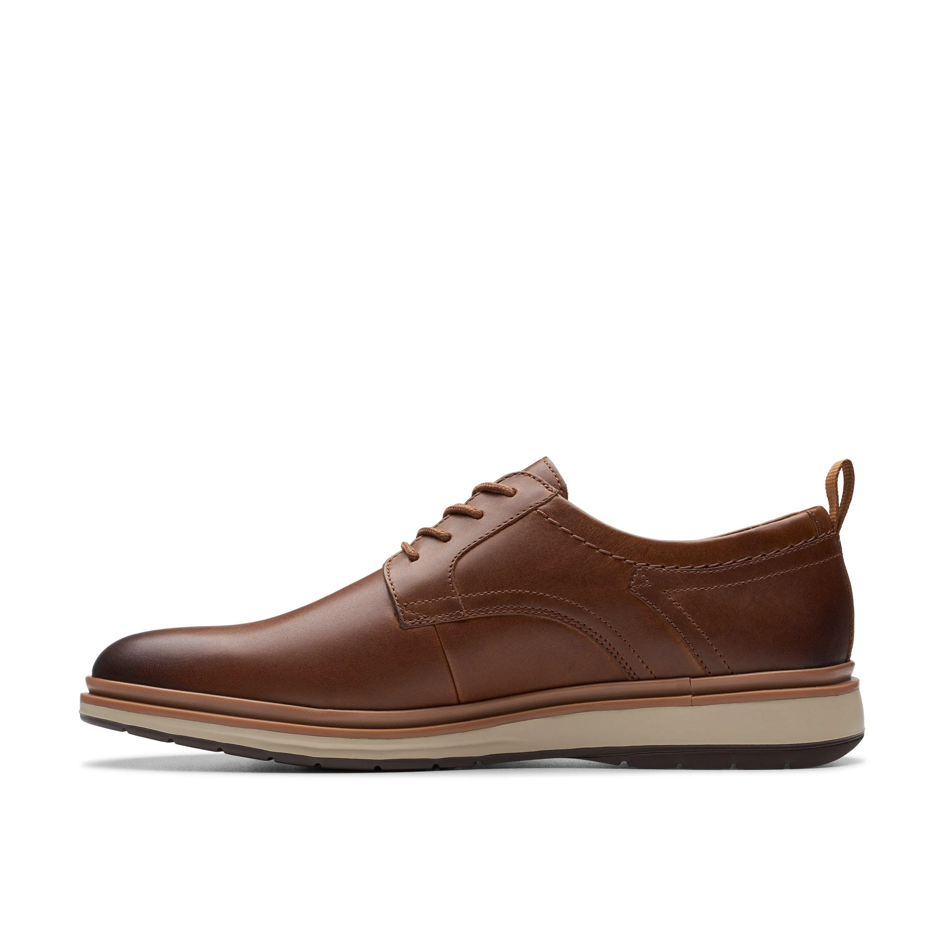 Clarks Chantry Lo en Cuir Marron