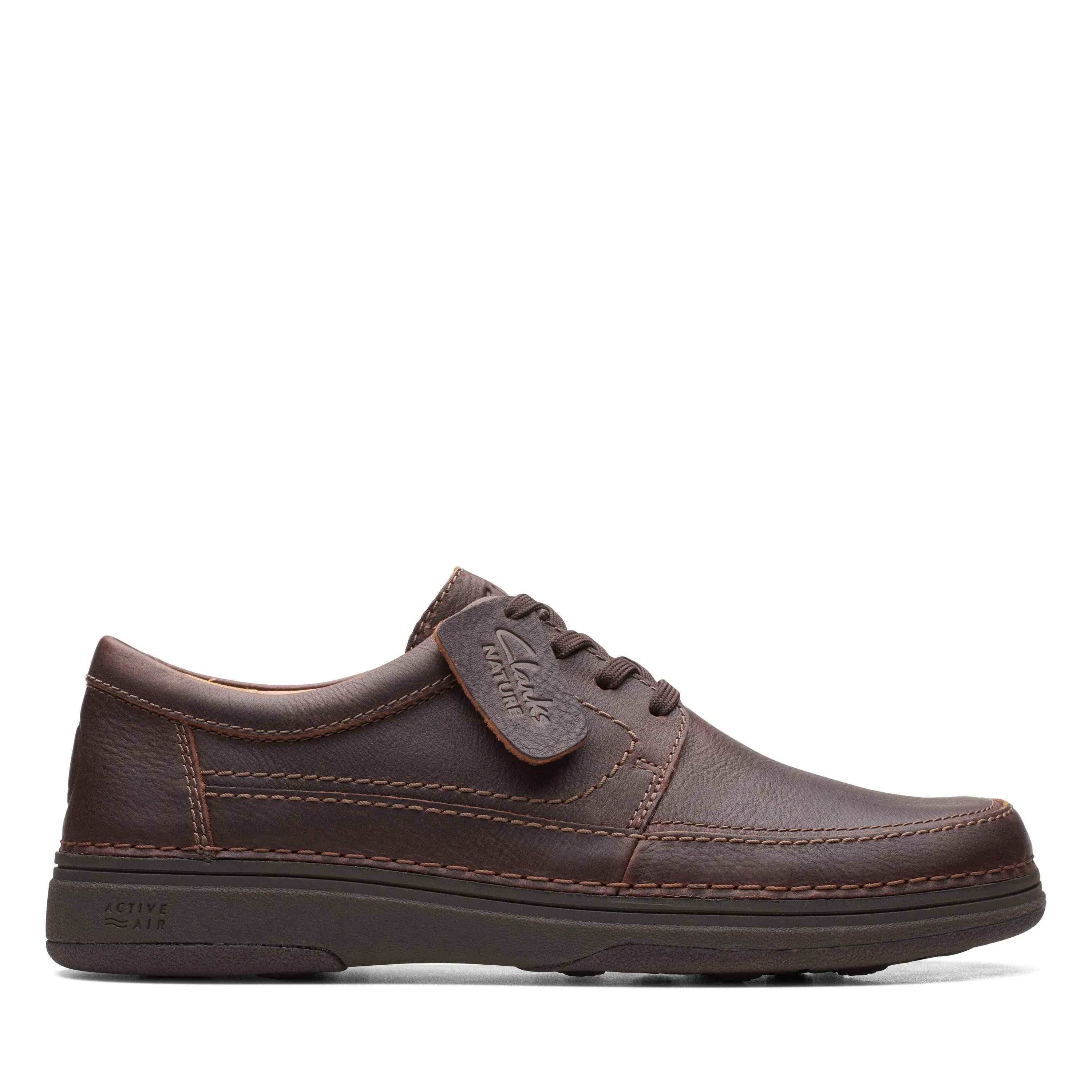 Clarks Nature 5 Lo en Cuir Marron