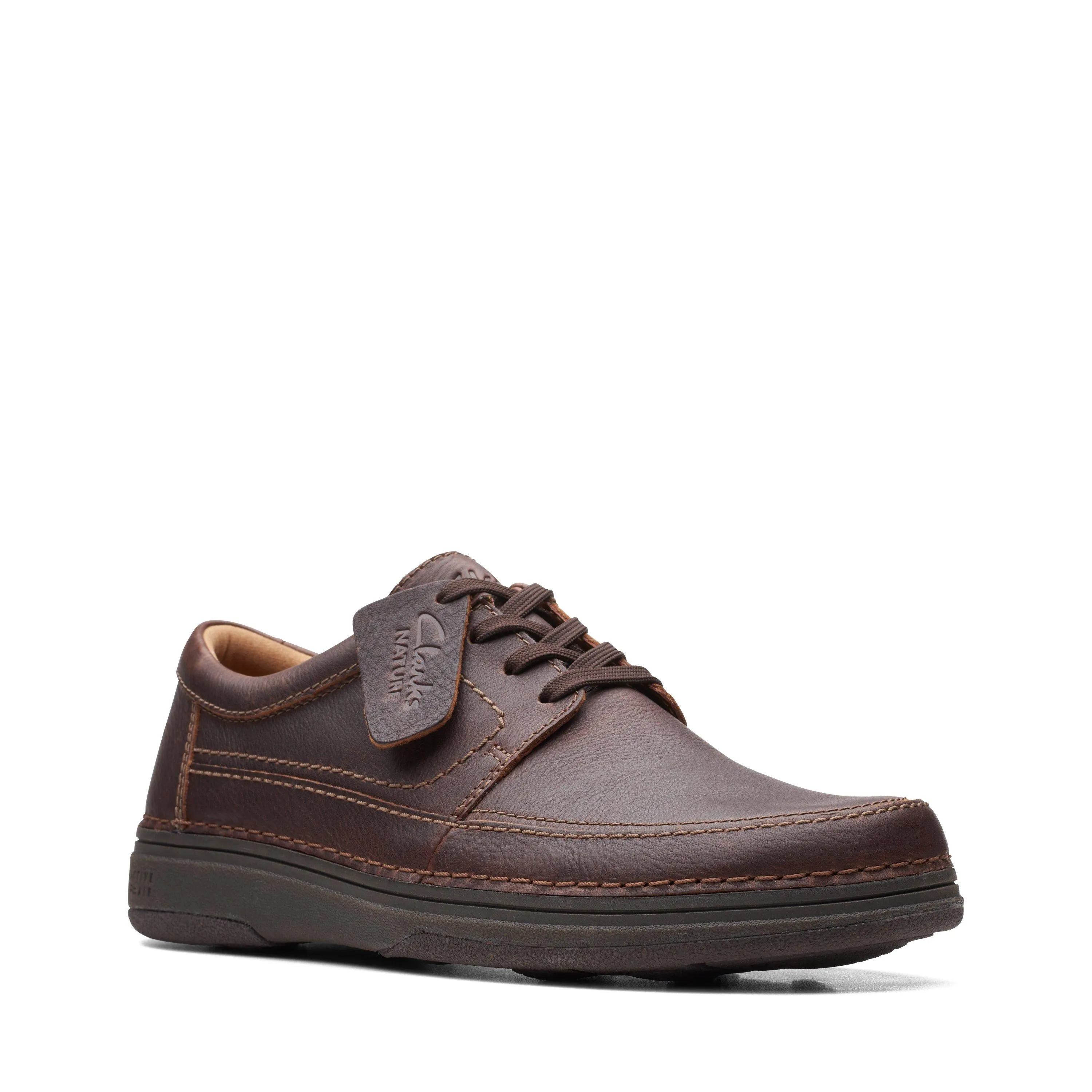Clarks Nature 5 Lo en Cuir Marron