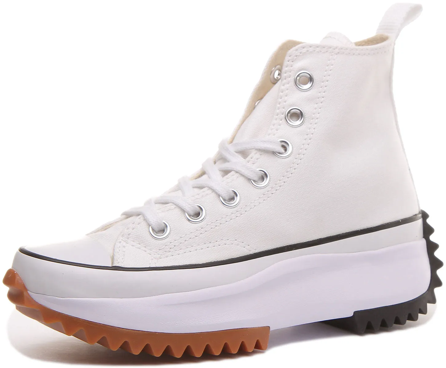 Converse 166799C All Star Hike Hi En Blanc pour Chaussures Unisex Converse