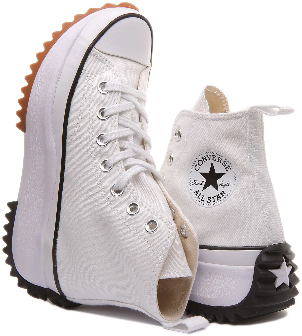Converse 166799C All Star Hike Hi En Blanc pour Chaussures Unisex Converse