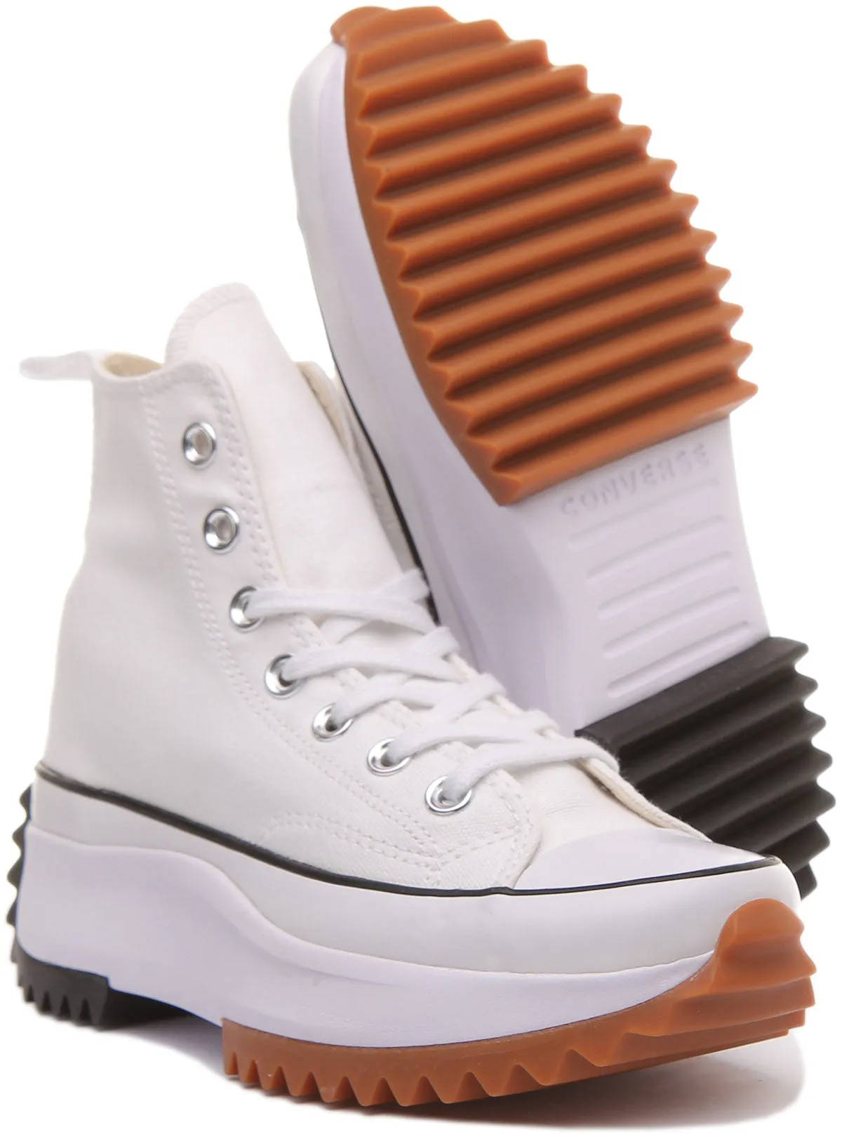 Converse 166799C All Star Hike Hi En Blanc pour Chaussures Unisex Converse