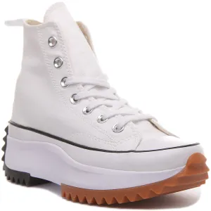 Converse 166799C All Star Hike Hi En Blanc pour Chaussures Unisex Converse