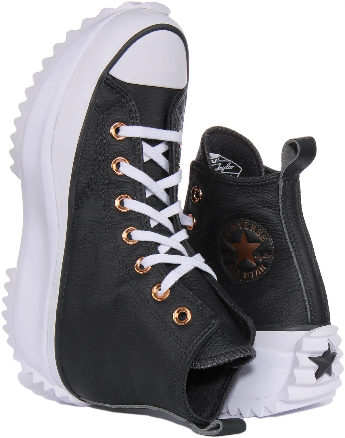 Converse All Star Lugged 2.0 A04183C en Noir et Blanc Chaussures Converse