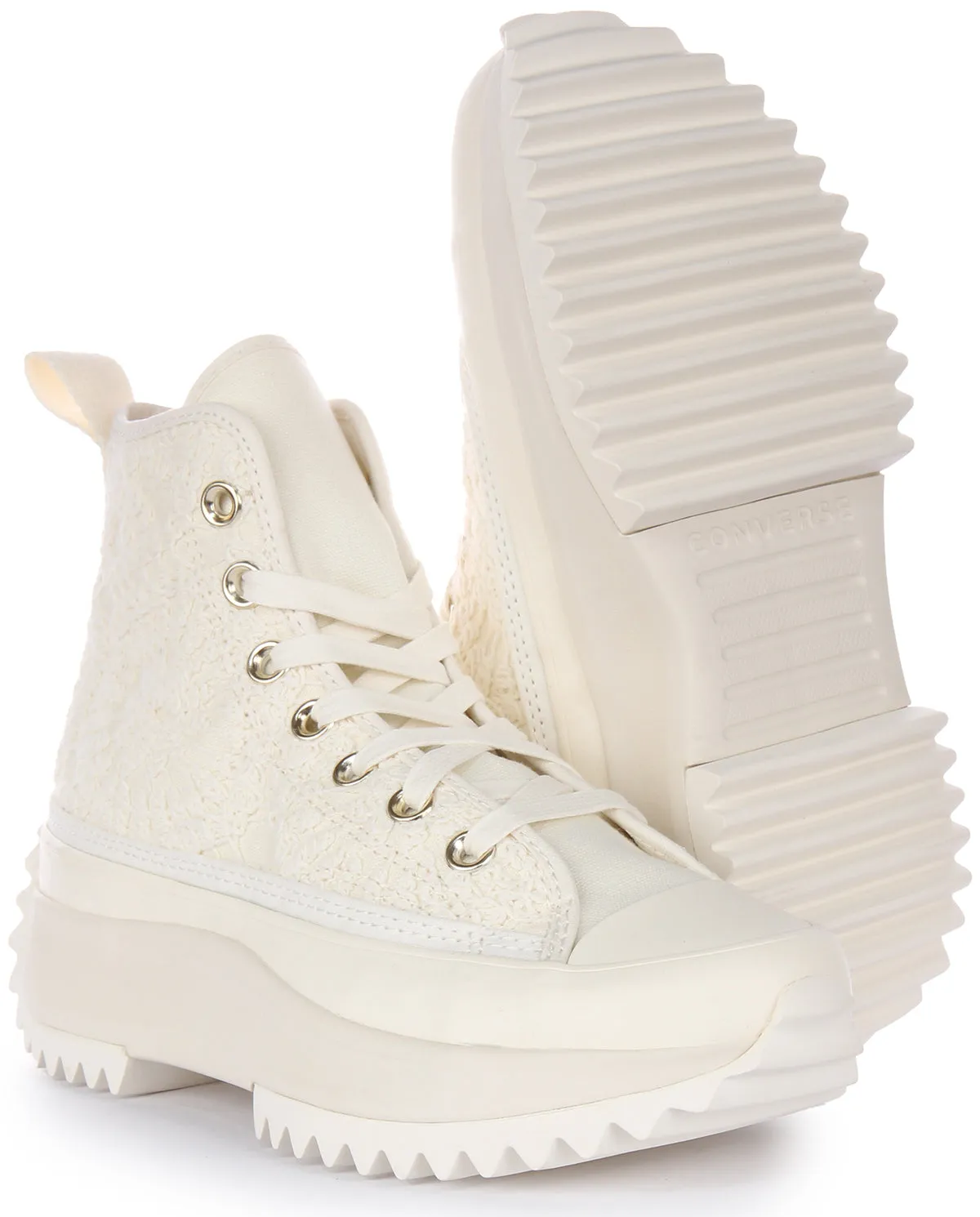 Converse Run Star Hike Daisy Cord A06113C en chaussures naturelles Converse