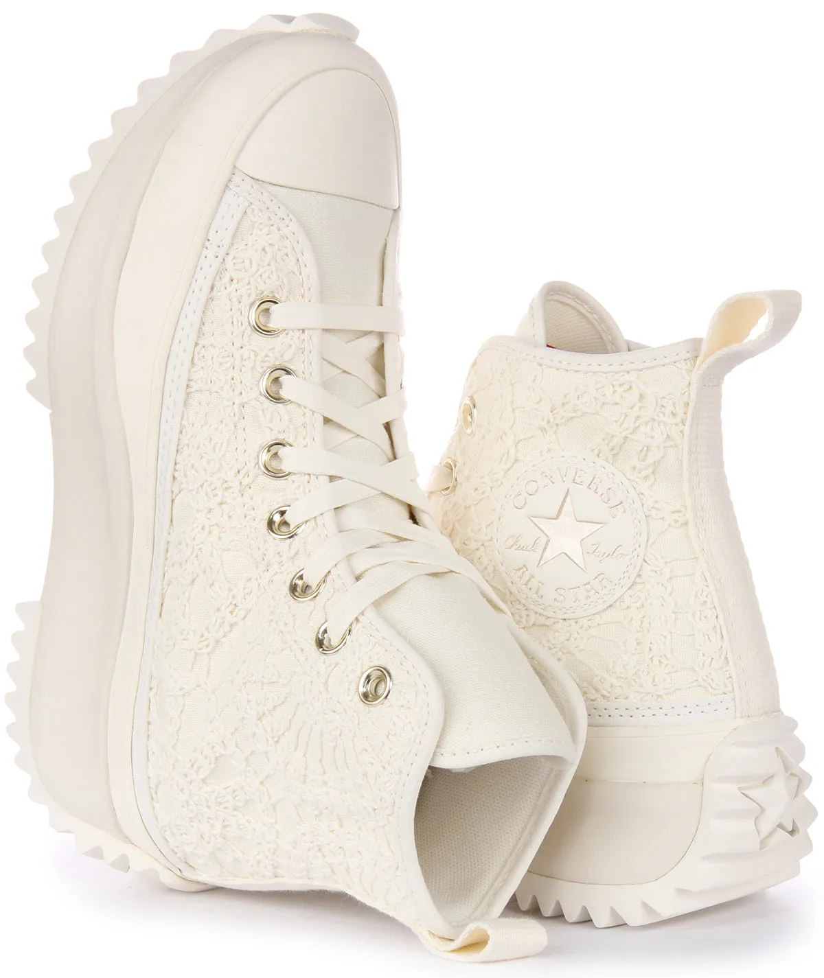 Converse Run Star Hike Daisy Cord A06113C en chaussures naturelles Converse