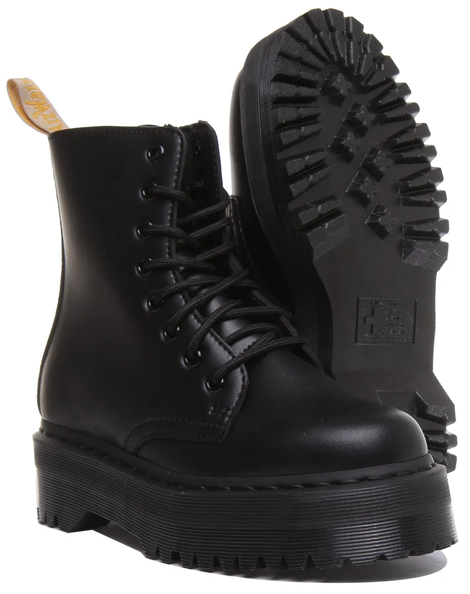 Dr Martens Jadon En Noir Pour Chaussures Unisex Dr Martens
