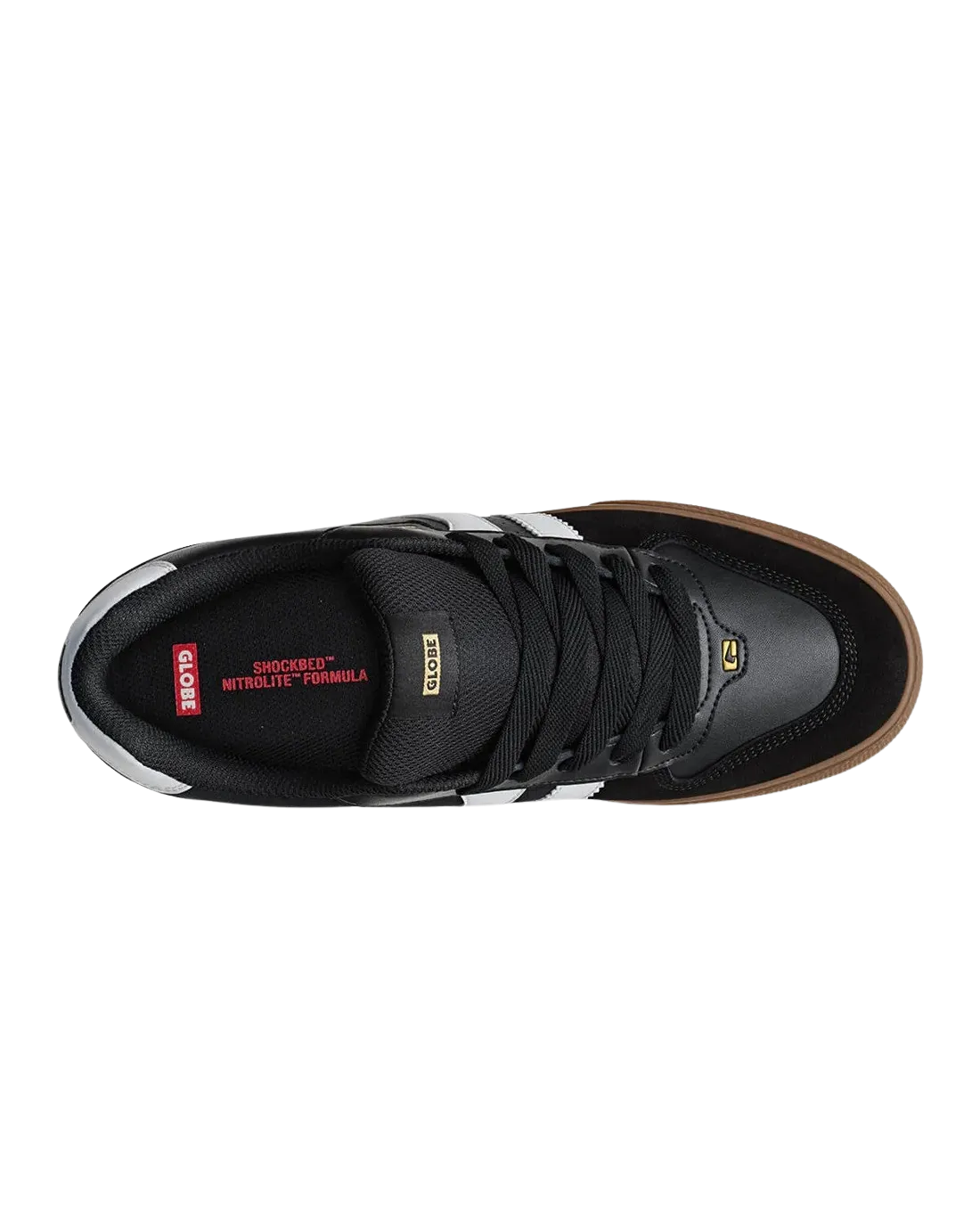 Encore 2 Chaussures en Noir, Blanc & Tabac