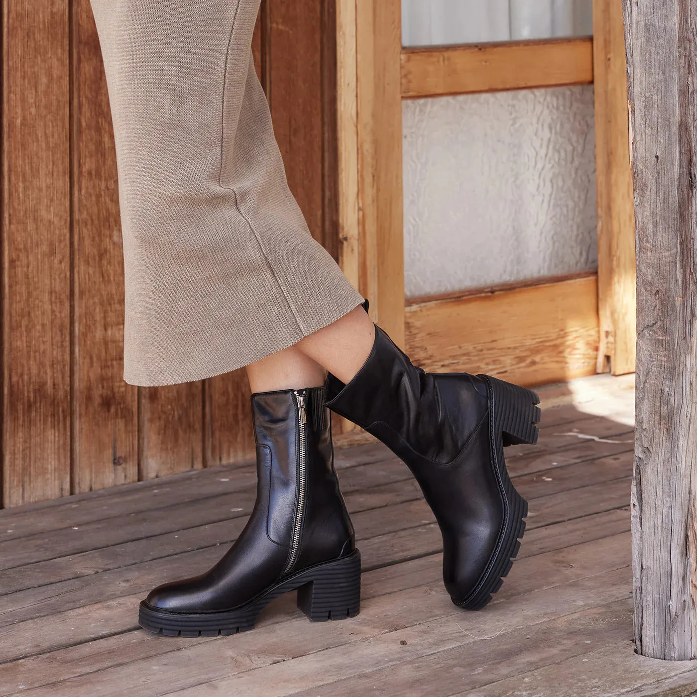 EOS Malika Chaussures Noires_Eos