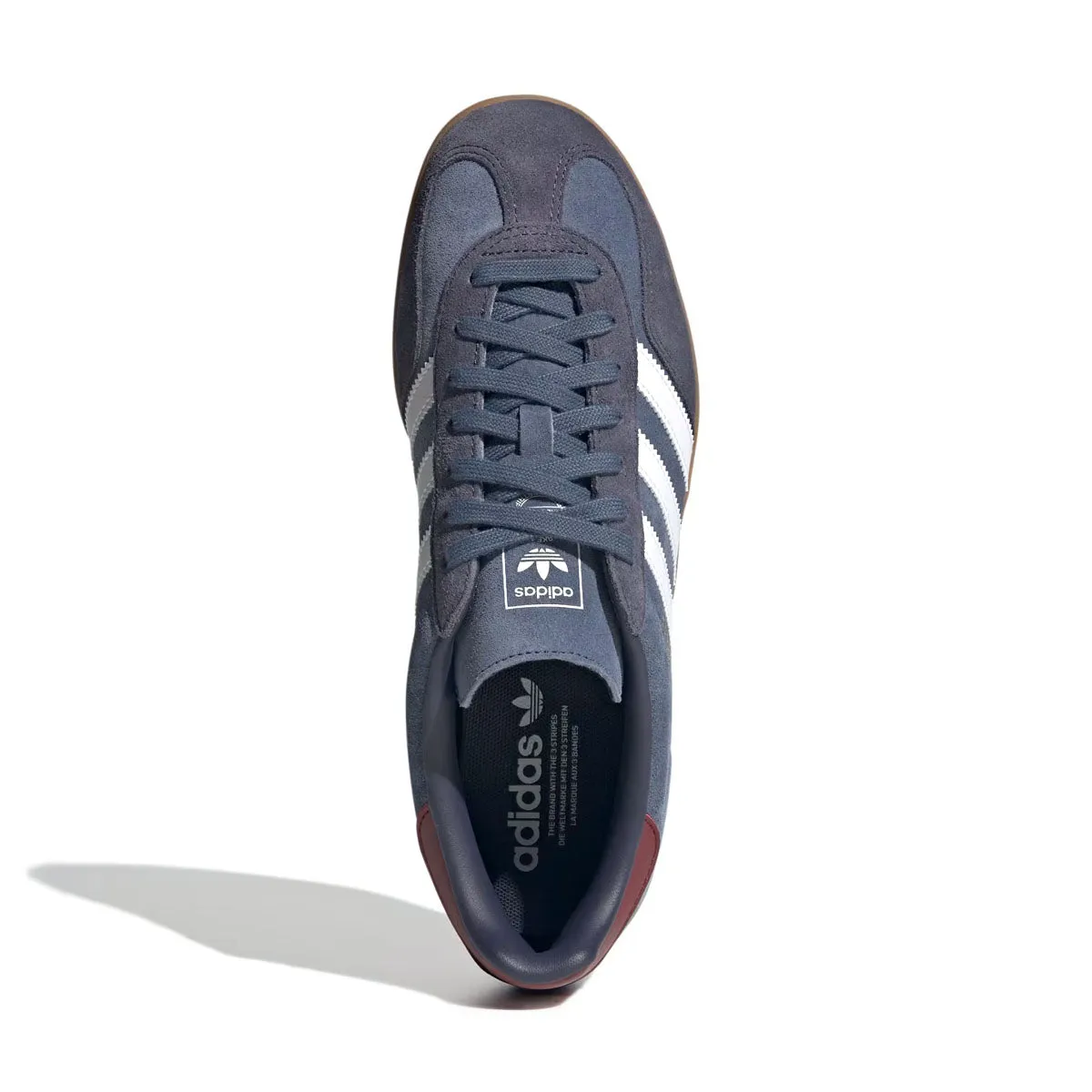 Gazelle Indoor 'Encre Prélovée Nuage Blanc'