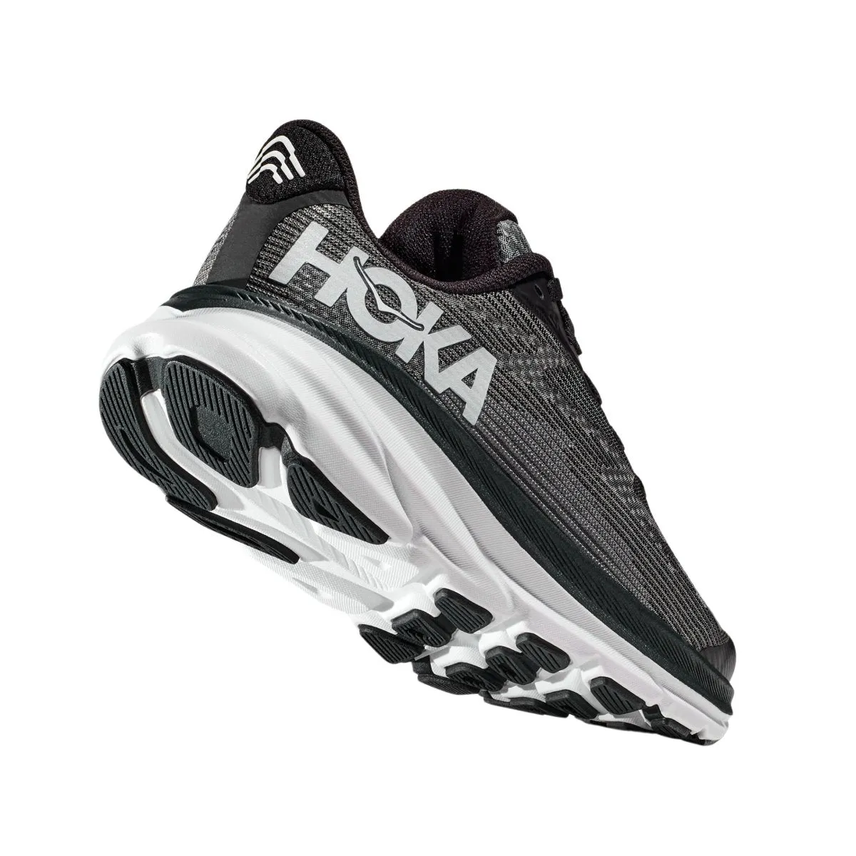 Hoka One One Enfant (École Primaire) Clifton 9 Noir/Blanc