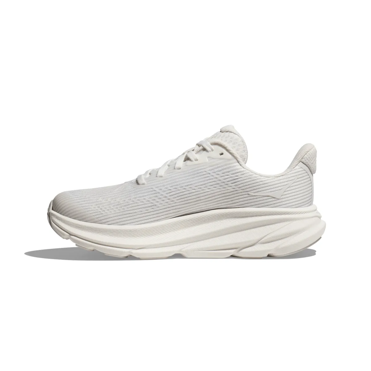 Hoka One One Enfant (École Primaire) Clifton 9 Blanc/Givré