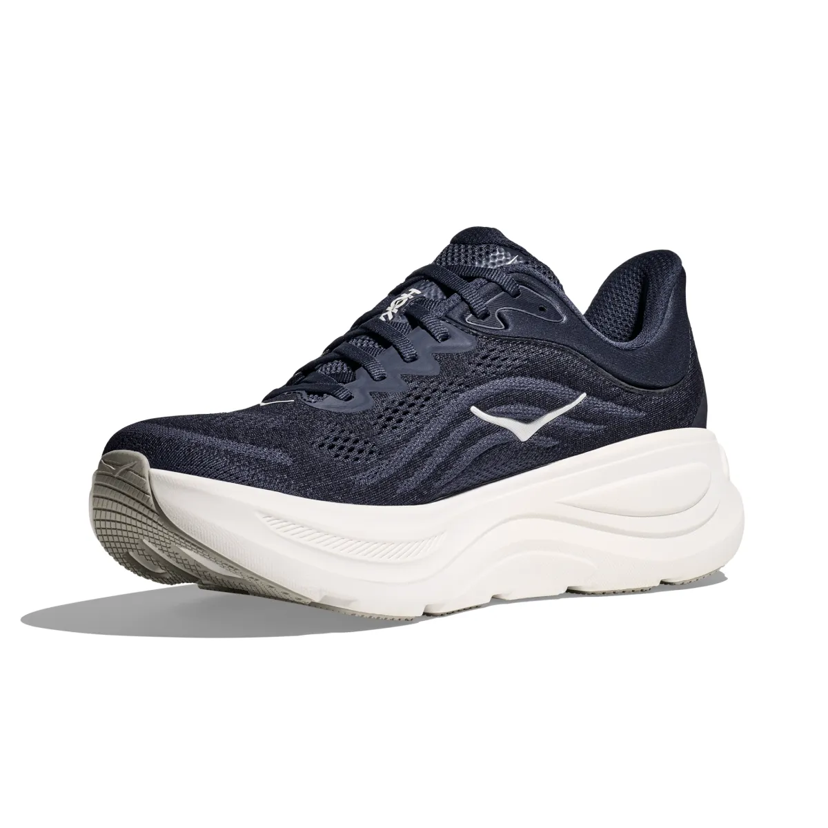 Hoka One One Bondi 9 pour Homme Bleu Université/Blanc