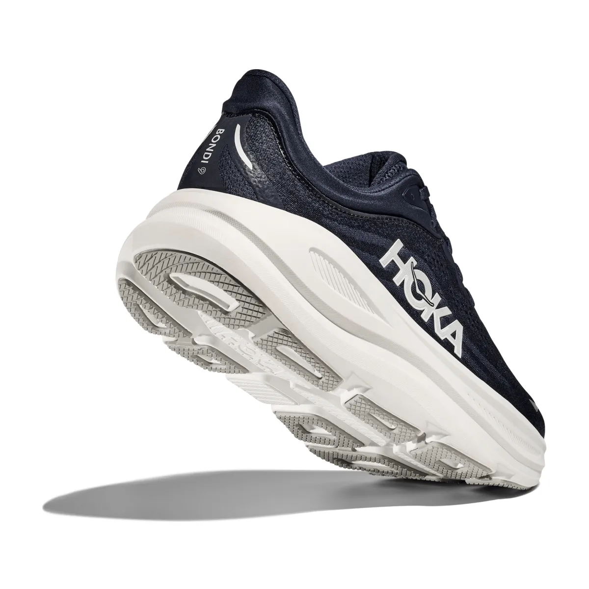 Hoka One One Bondi 9 pour Homme Bleu Université/Blanc