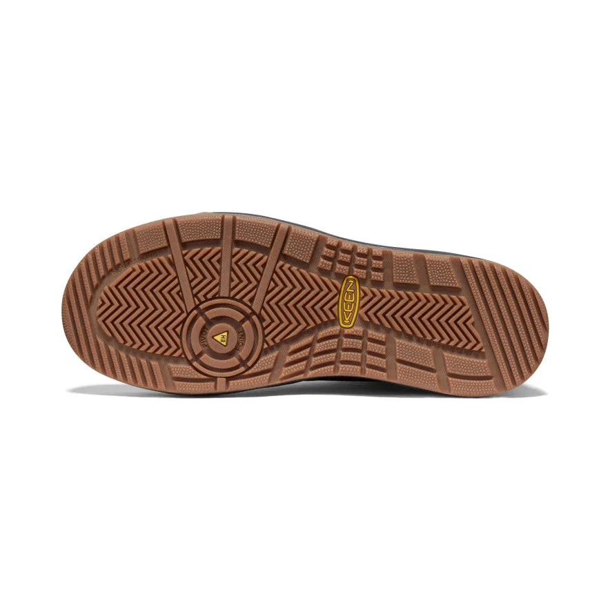 Chaussure de travail Kenton Mid pour homme (embout en carbone) | Noir/Gomme