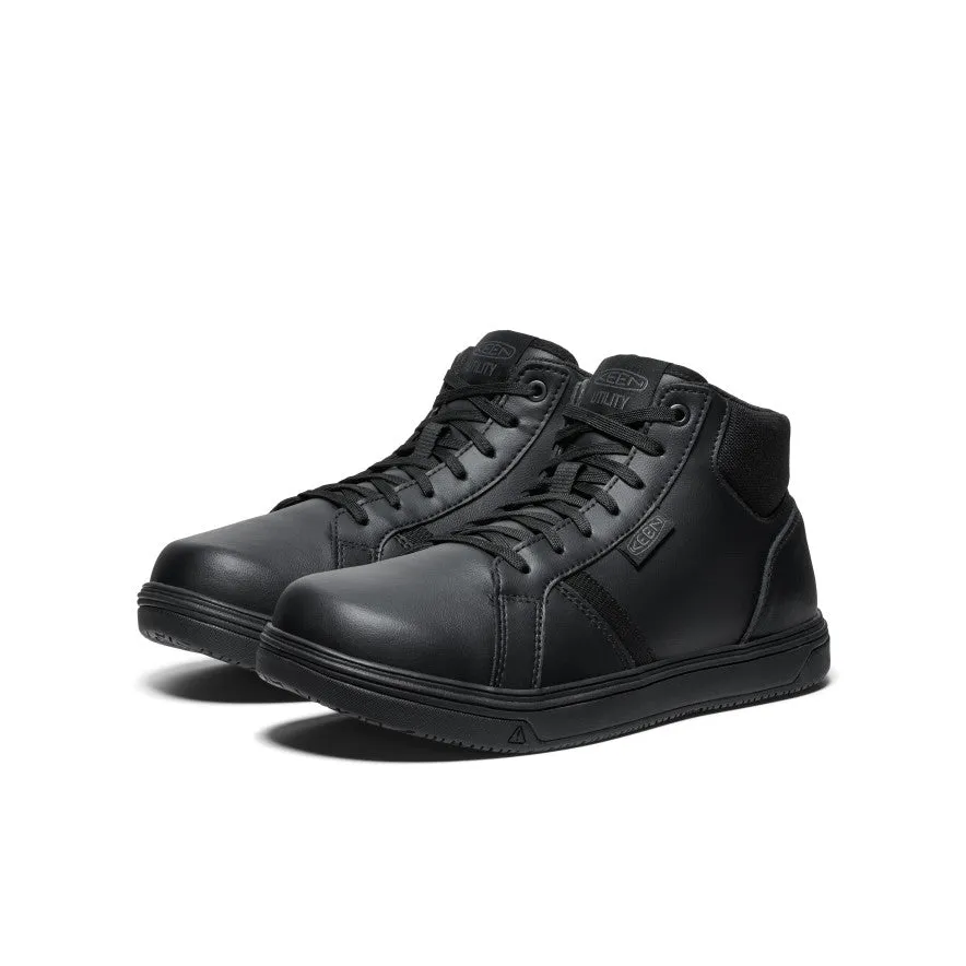 Chaussure de travail PTC Kenton Mid pour homme (bout souple) | Noir/Noir