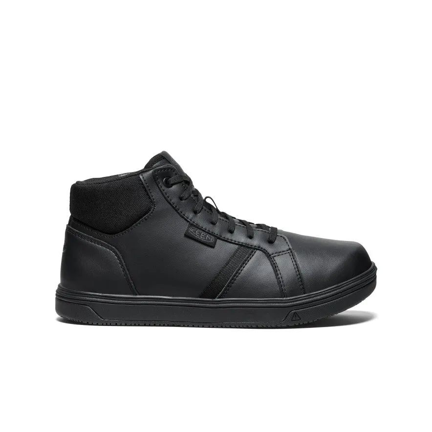 Chaussure de travail PTC Kenton Mid pour homme (bout souple) | Noir/Noir