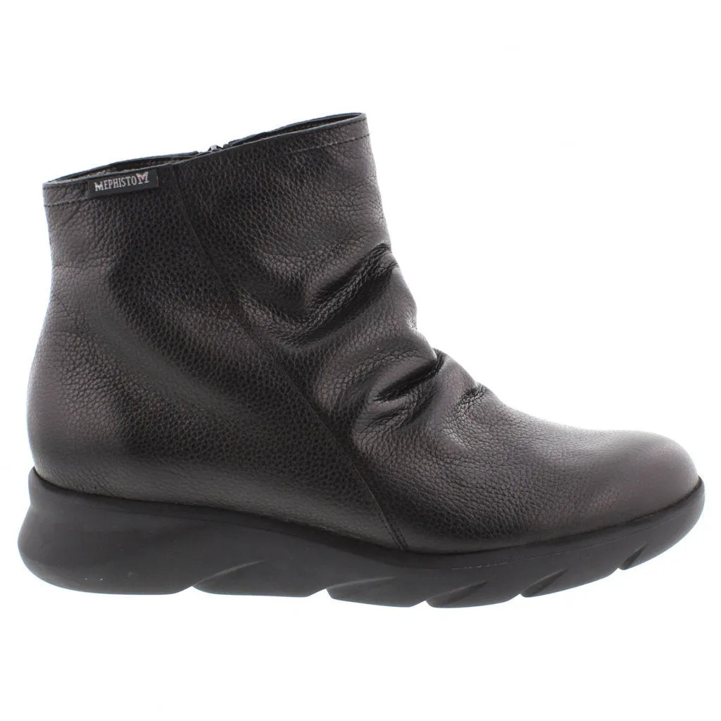 Bottes cheville pour femmes en cuir pleine fleur Mephisto Celiane