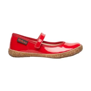 Naturino Pavia 69 pour Fille - Mary Jane Rouge Verni (Tailles 30-33)