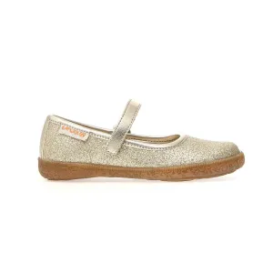 Naturino Pavia 86 Mary Jane Pailletée Or pour Fille (Tailles 26-29)