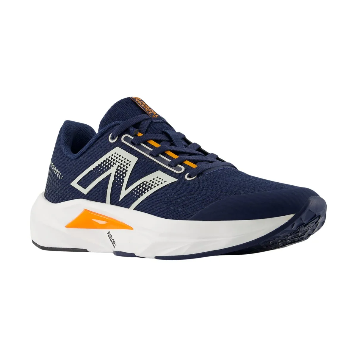 New Balance Garçon (École primaire) FuelCell Propel v5 GPFCPRK5 Marine/Lueur du Soleil/Gris Matière