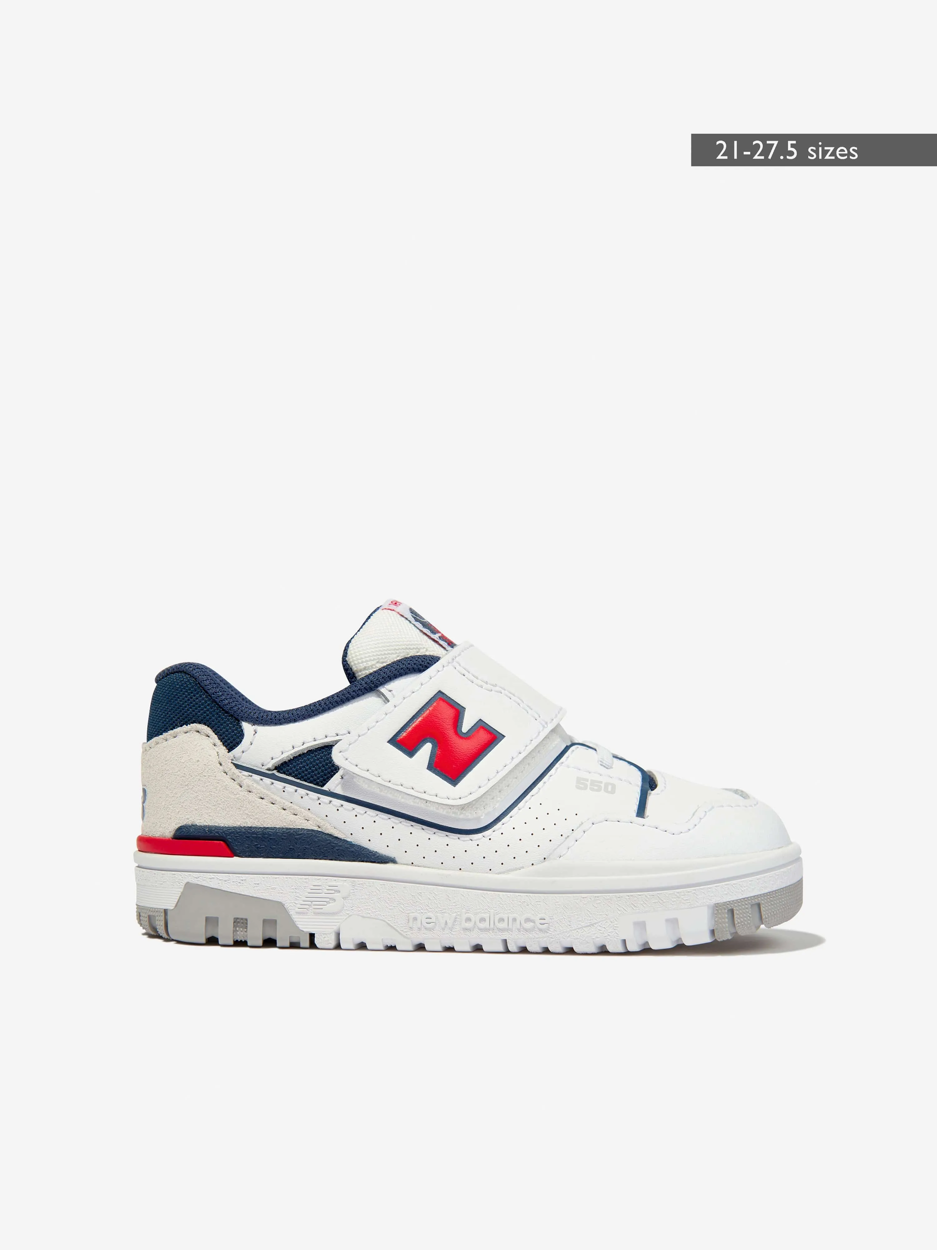 New Balance B550 pour Enfants en Blanc