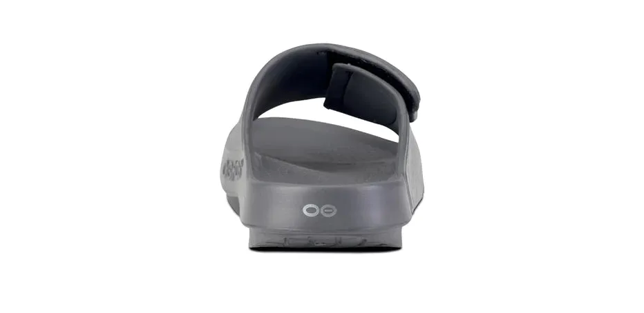 OOFOS OOAHH FLEX SLIDE ARDOISE