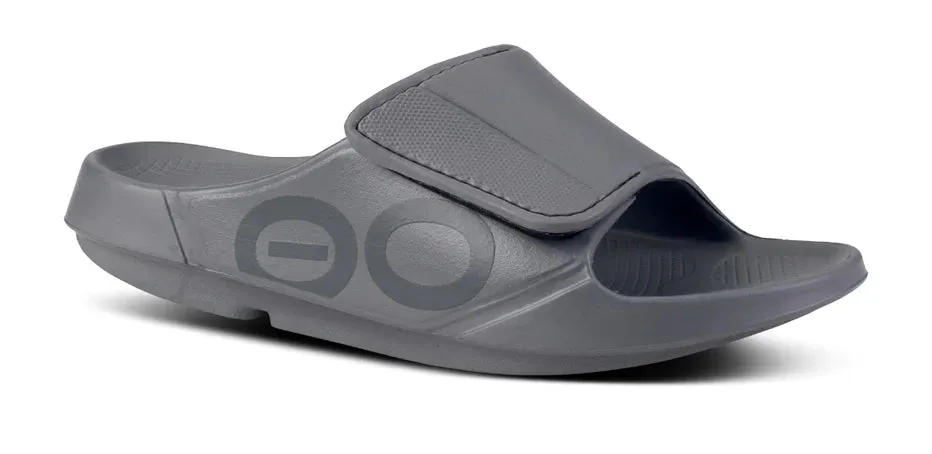OOFOS OOAHH FLEX SLIDE ARDOISE