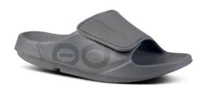OOFOS OOAHH FLEX SLIDE ARDOISE