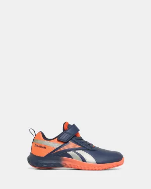 Reebok Rush Runner 5 Synthétique Vector Bleu Marine/Orange Pump