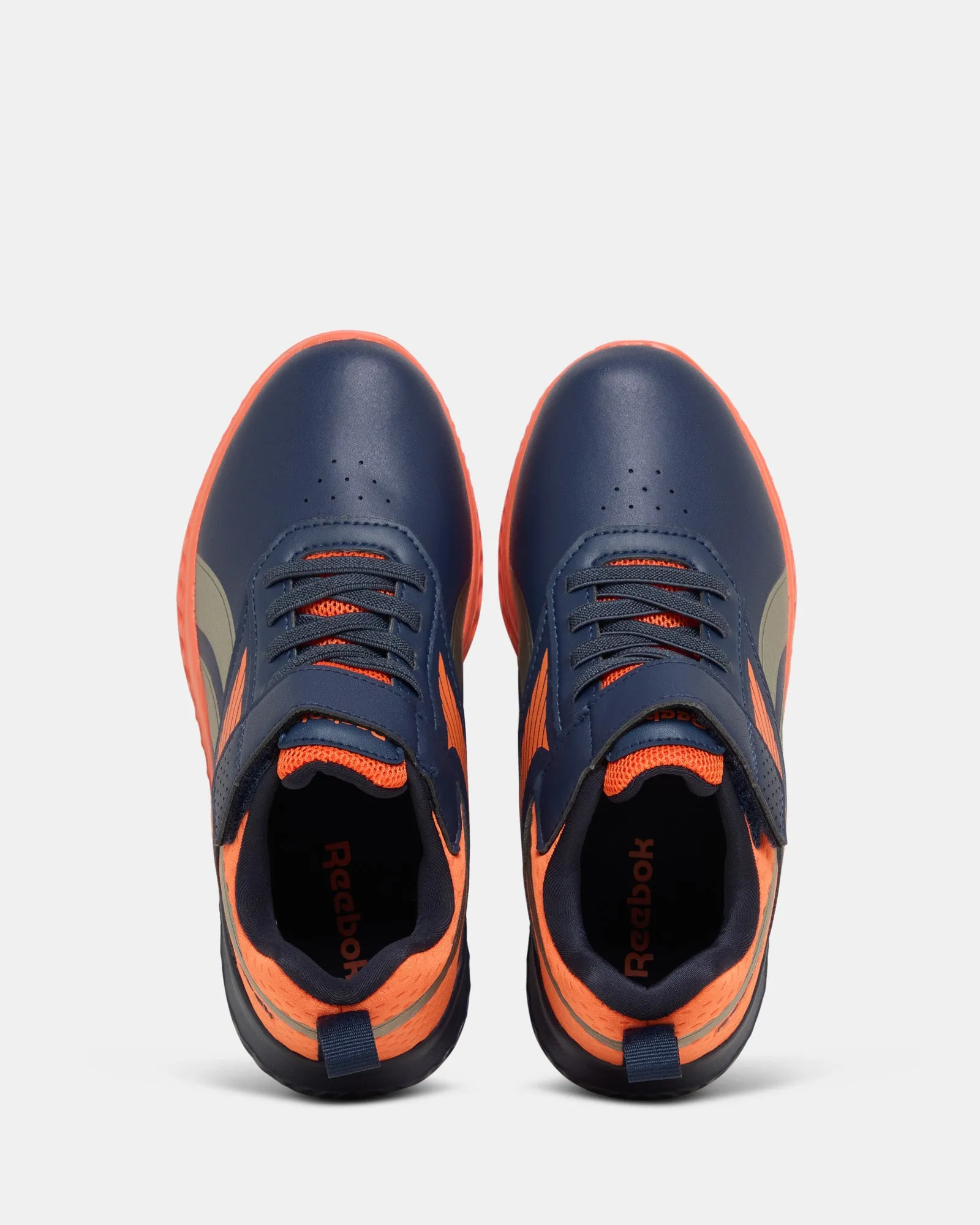 Reebok Rush Runner 5 Synthétique Vector Bleu Marine/Orange Pump