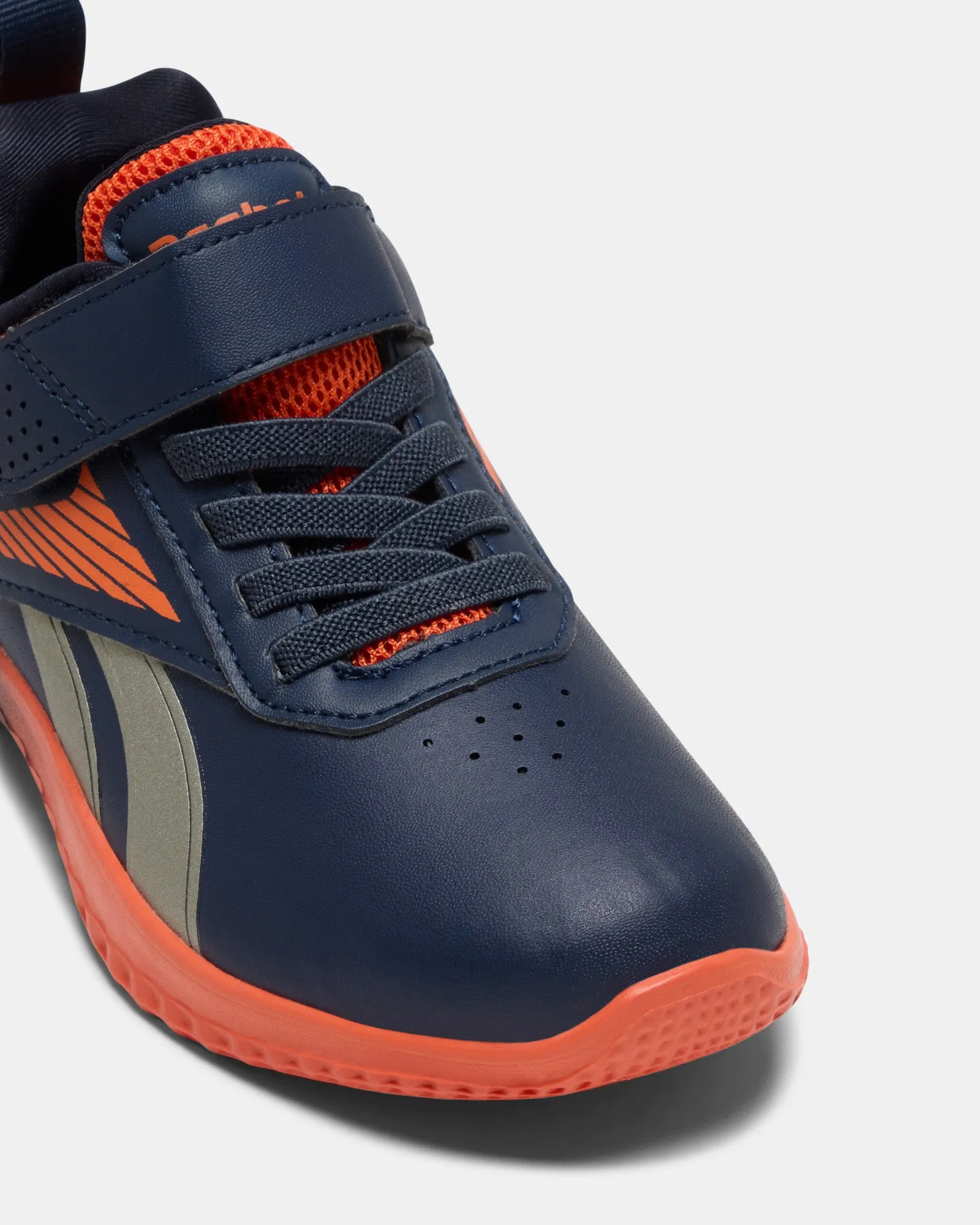 Reebok Rush Runner 5 Synthétique Vector Bleu Marine/Orange Pump