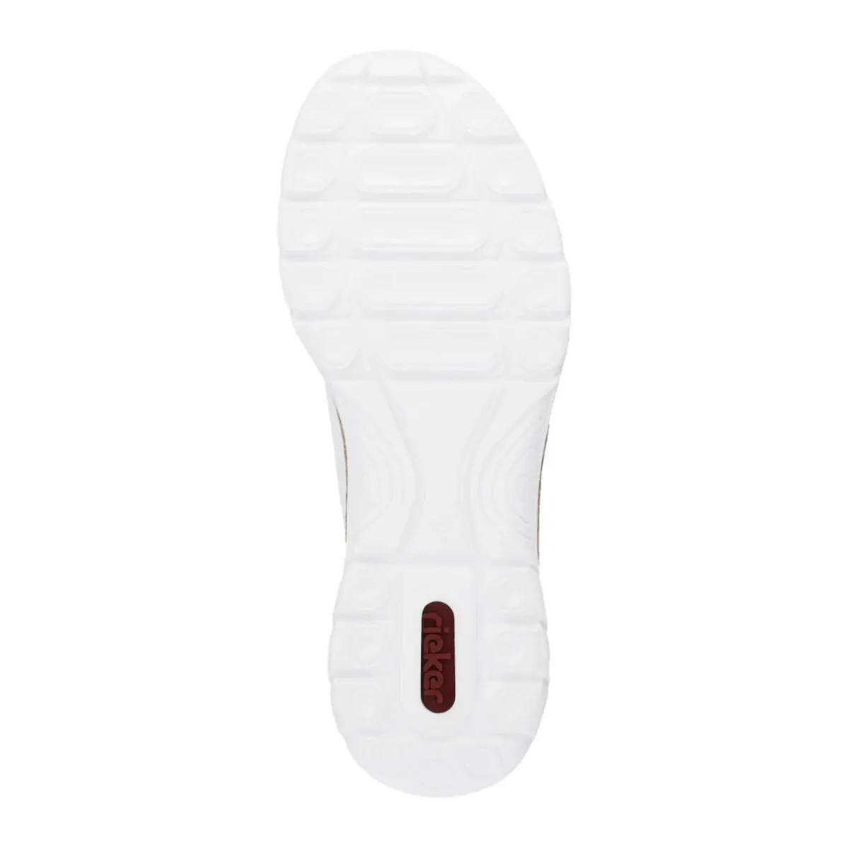 Rieker Femmes N42K6-80 Nikita Aqua/Blanc/Soleil/Violet